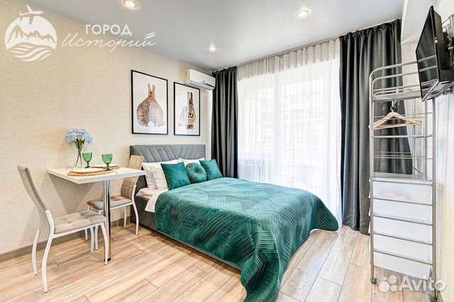 

Квартира-студия, 20 м², 1 кровать
