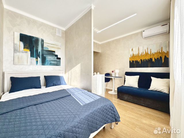 

Квартира-студия, 26 м², 2 кровати