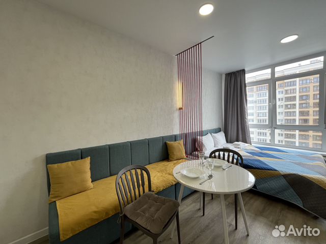 

Квартира-студия, 24,7 м², 2 кровати