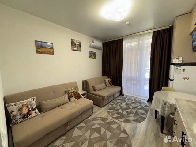 

Квартира-студия, 22 м², 2 кровати