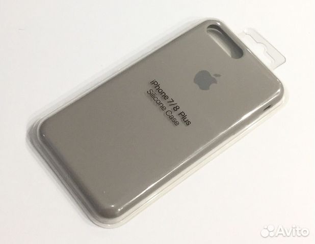 iPhone 7Plus Apple Silicon Case Бежевый Сер 7 Plus iPhone 7Plus Apple Silicon Case Бежевый Сер 7 Plus
