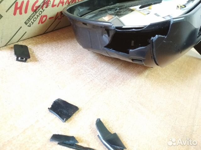 Зеркало highlander левое toyota