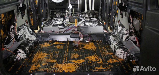 Шумоизоляция авто