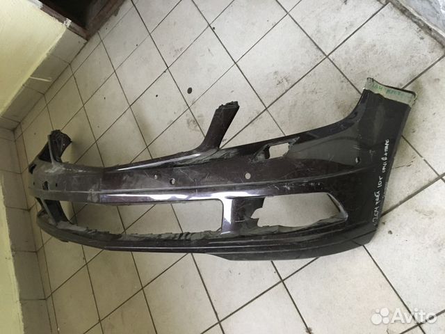 Передний бампер на мерседес С 204 Mercedes