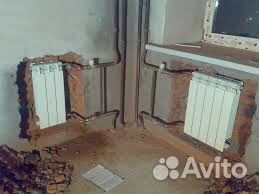 Водопровод. Отопление. Установка тепловых счетчико
