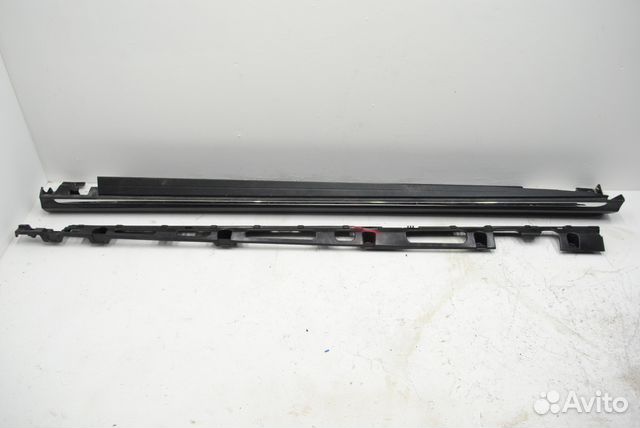 Накладка порога с хромом Mercedes W166 ML/GLE Накладка порога с хромом Mercedes W166 ML/GLE