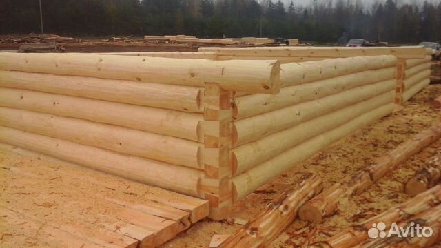 Сруб дома из бревна 6Х6 Сруб дома из бревна 6Х6