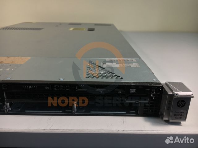 Сервер HP DL360p Gen8 2xE2640/96G/8xSFF/P420i/460W
