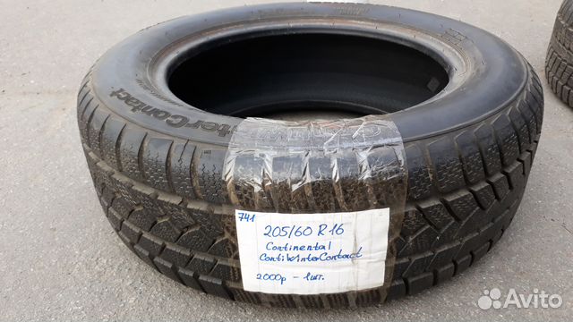 205/60R16 Continental ContiWinterContact 1шт.(741) 205/60R16 Continental ContiWinterContact 1шт.(741)