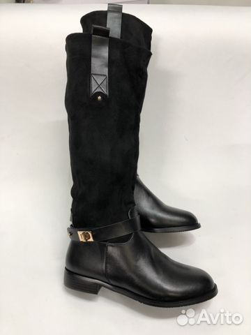 Сапоги высокие демисезонные