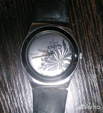 Оригинальные часы swatch black flower (YLS146) Оригинальные часы swatch black flower (YLS146)