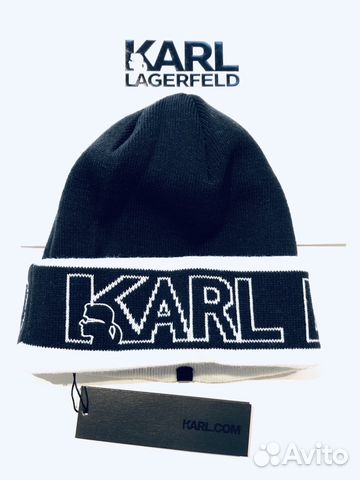 Karl Lagerfeld, шапка, новая, оригинал Karl Lagerfeld, шапка, новая, оригинал