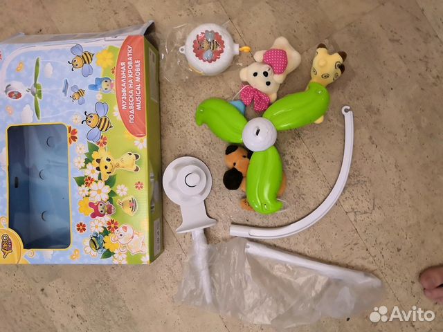 Мобиль, музыкальная подвеска на кроватку