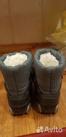 Ботинки зимние натуральный мех высокие