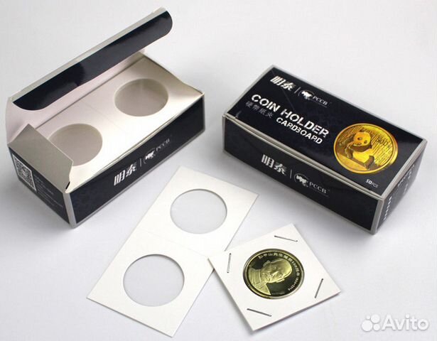Холдеры для монет под скрепку pccb