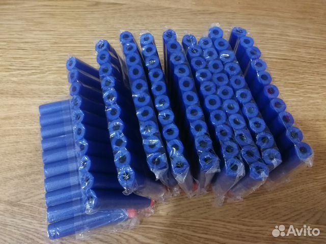 Nerf новые стрелы, пули к бластерам нёрф 100 шт
