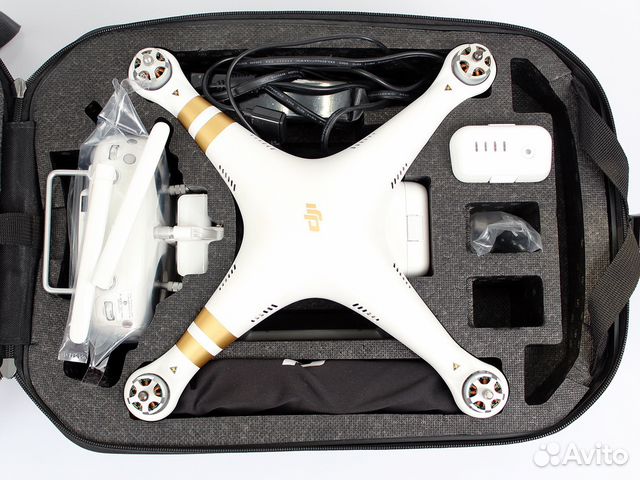 DJI Phantom 3 PRO 4K дальность 5км поднимает 1,5кг