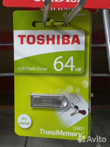 Флэшка из металла Toshiba 64GB USB2.0 Флэшка из металла Toshiba 64GB USB2.0