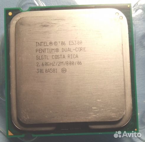 Продам 2-ядерный процессор Intel E5300