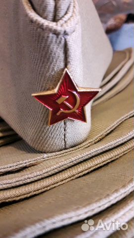 Пилотки Советской Армии со звездой (9 шт)