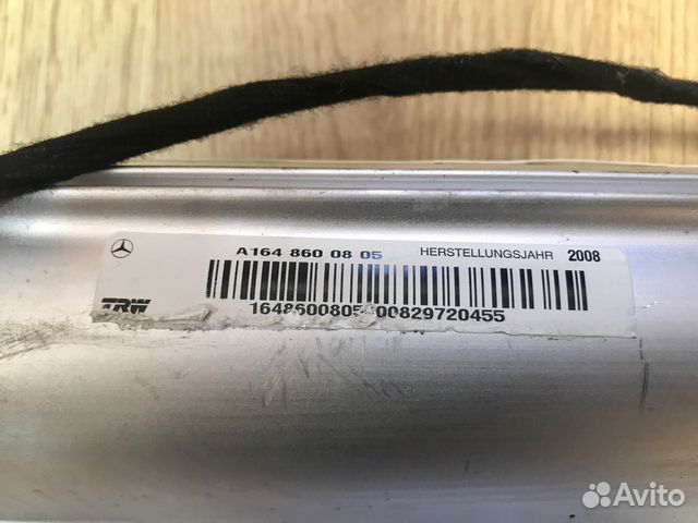 Подушка безопасности пассажира Mercedes W164 X164