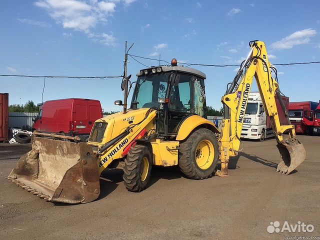 Аренда экскаватора погрузчика New Holland