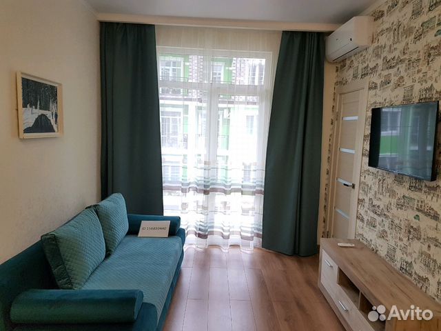 

2-к. квартира, 38 м², 2 кровати