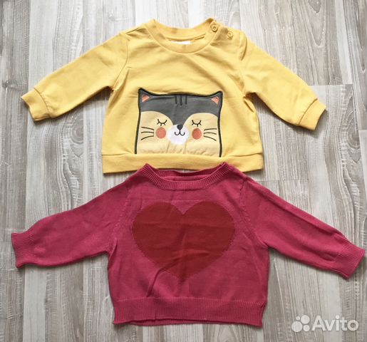 Кофты для девочки, 2 шт