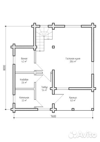 Дом из клееного бруса Дом из клееного бруса