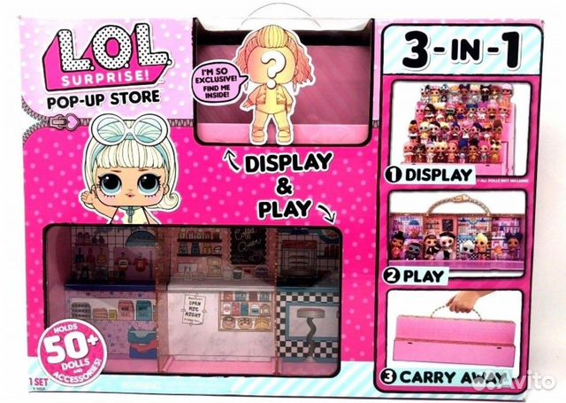 LOL POP-UP store подиум 3 в 1 (L.O.L.)
