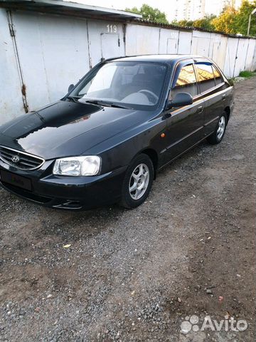 Hyundai Accent 1.4 AT, 2008, 140 000 км