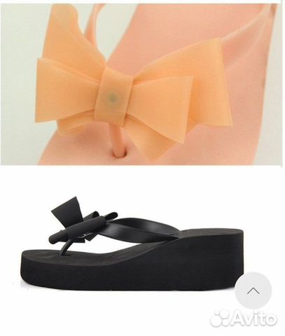 Сланцы, пляжные шлепки, вьетнамки на танкетке,сабо