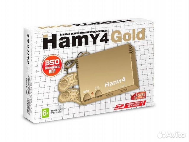 Приставка Hamy 4 Сега Денди 350 игр Классика Gold