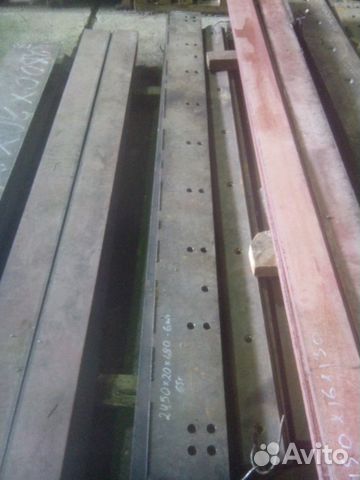 Нож приварной под зубья JCB 4 CX 2450Х20Х180 Нож приварной под зубья JCB 4 CX 2450Х20Х180