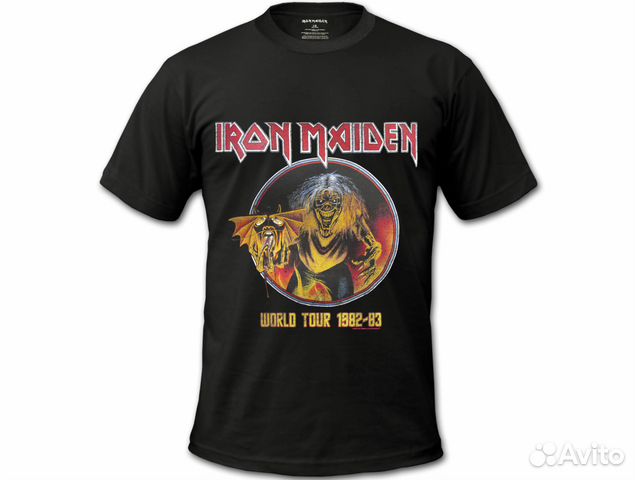Винтажная футболка Iron Maiden (привезена из США) Винтажная футболка Iron Maiden (привезена из США)