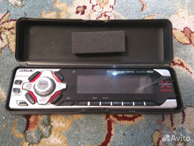 Лицевая панель от магнитолы sony