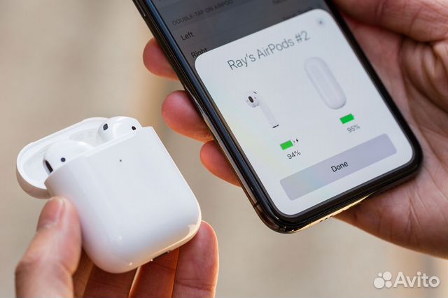 Гарнитура беспроводная AirPods 2 для iPhone Гарнитура беспроводная AirPods 2 для iPhone