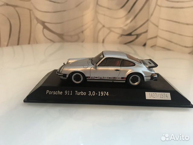 Модель автомобиля Porsche 911 Turbo 3.0 1974, Scal Модель автомобиля Porsche 911 Turbo 3.0 1974, Scal