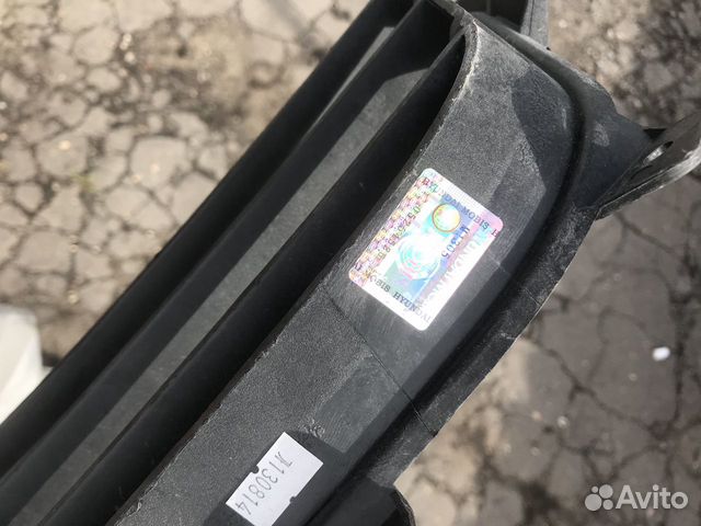 Решетка переднего бампера Hyundai Porter 2