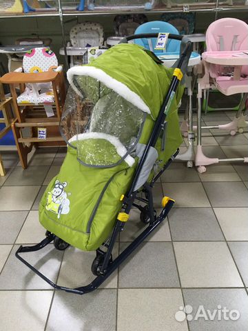 Санки - коляска ника детям наши детки