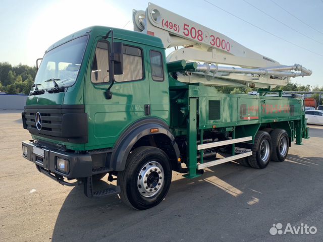 Автобетононасос Mersedes Putzmeister Автобетононасос Mersedes Putzmeister
