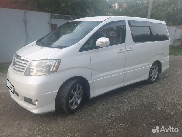 Toyota Alphard 2.4 AT, 2004, 123 000 км