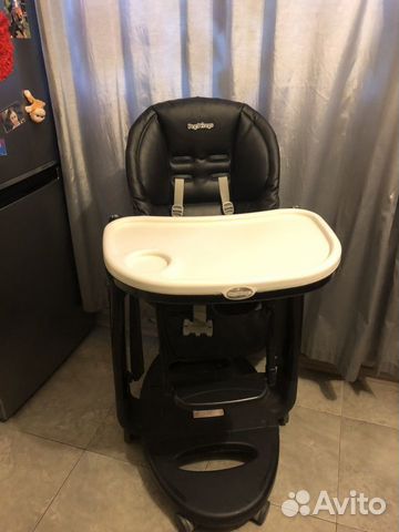 Стул детский Peg Perego Tatamia Black