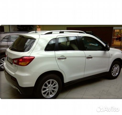 Рейлинги на крышу серебро для Mitsubishi ASX 2010 Рейлинги на крышу серебро для Mitsubishi ASX 2010
