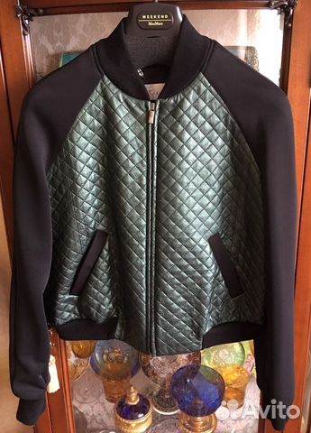 Куртка бомбер Max Mara оригинал новая, р.48