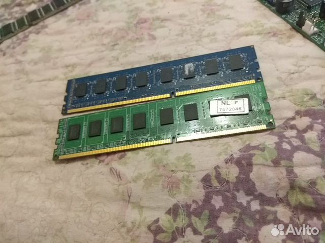 Оперативная память DDR3 KingMax 2Gb и DDR Hynix 2G