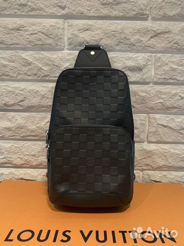 Кожаная сумка Louis Vuitton avenue Sling bag