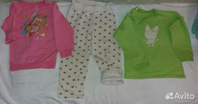 Одежда хорошая детская для девочки на 2-4 года пак