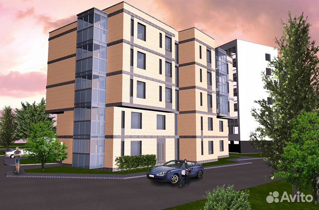 2-к квартира, 44.3 м², 4/5 эт.