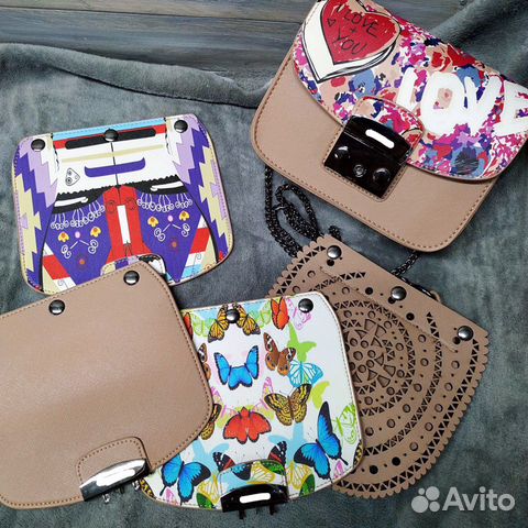 Брендовая сумка+5 крышек Брендовая сумка+5 крышек